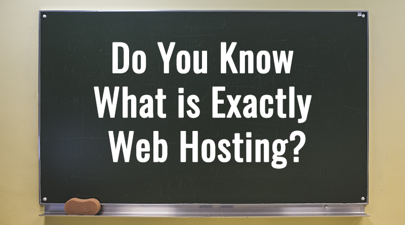 Do You Know What is Exactly Web Hosting?